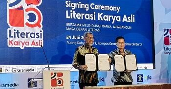 Gramedia dan Kementerian Hukum Luncurkan Kampanye Literasi Karya Asli untuk Lawan Pembajakan Buku