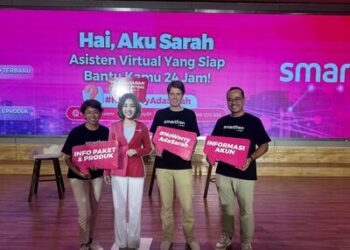 Layanan Makin Praktis! Smartfren Luncurkan “Sarah” Si Asisten AI Siaga 24 Jam