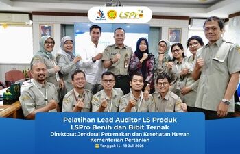 Jaga Mutu Produk Benih dan Bibit Ternak, Kementan Tingkatkan Kapasitas Auditor