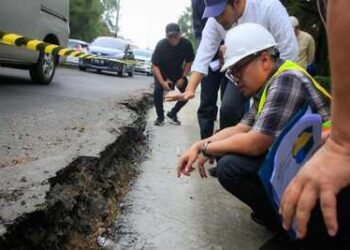 Pemkot Tangsel Bedah Jalan Griya Loka Raya: Dibetonisasi hingga 4,2 Kilometer