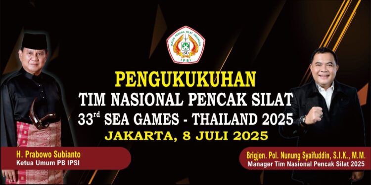 Brigjen Pol. Nunung Syaifuddin Dikukuhkan sebagai Manager Tim Nasional Pencak Silat SEA Games 2025