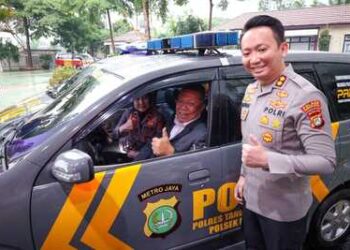 Dukung Kinerja Kepolisian, Pemkot Berikan 9 Unit Kendaraan Hibah untuk Polres Tangsel dan Jajaran