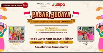 Rayakan Semangat Kemerdekaan Bersama Mercure Serpong Alam Sutera: Pasar Budaya UMKM, Fashion Show, hingga Kelas Tari Tradisional