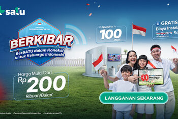 XL SATU Hadirkan Promo Spesial “BERKIBAR, BerSATU dalam Koneksi untk Keluarga Indonesia”