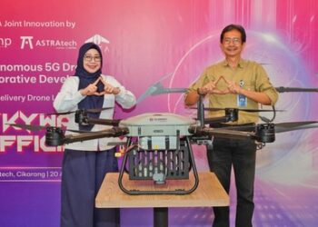 Hadirkan Solusi Distribusi yang Efisien untuk Industri Manufaktur, XLSMART dan ASTRAtech Luncurkan Inovasi Drone Otonom Cerdas 5G