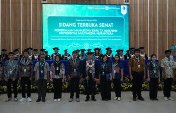 Sidang Terbuka Senat Universitas Multimedia Nusantara 2025: Menjadi Mahasiswa yang Peduli dan Berdampak