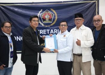 Hendry Ch Bangun Daftarkan Calon Ketua Umum PWI, Ajak Semua Anggota Bersatu Majukan PWI