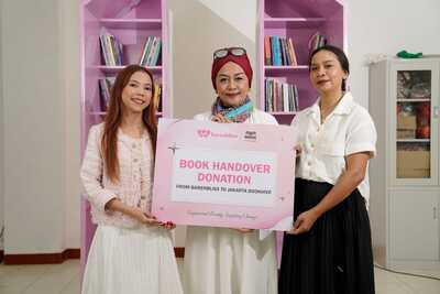 Siaran Persbarenbliss Sambut Ulang Tahun ke-4 di Indonesia dengan “Joy in Every Heartbeat” dan Inisiasi CSR “Pink Library”