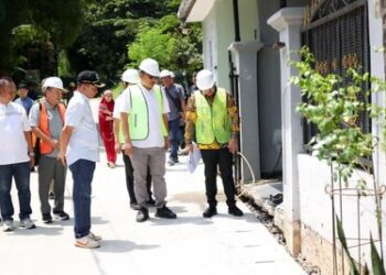 Revitalisasi Total, Pemkot Tangsel Perbaiki Jalan Lingkungan, Betonisasi hingga Drainase di Perumahan Arya Graha Pamulang Tangsel