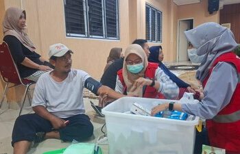 Pemkot Tangsel Siagakan Tenaga Kesehatan di Posko Kebakaran Asrama Polsek Serpong