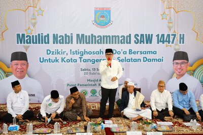 Peringatan Maulid Nabi, Pemkot Tangsel Gelar Dzikir, Istigasah, dan Doa Bersama