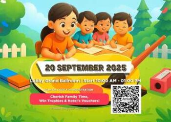 Atria Hotel Gading Serpong Gelar Family Coloring Competition Bersama Greebel