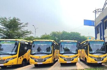 Pantau Pergerakan Bus Sekolah Gratis Lewat Aplikasi Sioptimus Kota Tangsel