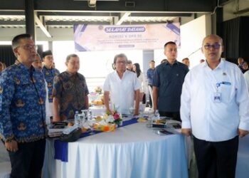 Sekda Bambang Dampingi Komisi V DPR RI Tinjau Terminal Pondok Cabe