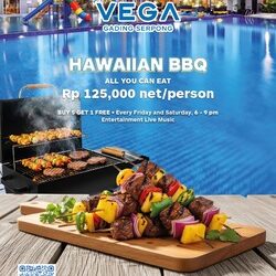 Hawaiian Bbq Buffet, Sensasi Kuliner Tropis Di Vega Hotel Gading Serpong