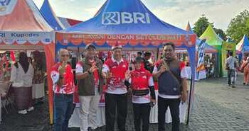 BRI BO Bogor Dewi Sartika Meriahkan Penutupan Festival Merah Putih
