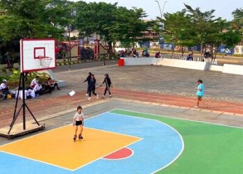 Alun-Alun Pondok Aren Jadi Ruang Favorit Warga: Tempat Rekreasi, Olahraga, dan Interaksi