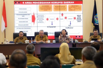 KPK Apresiasi Skor Pencegahan Korupsi Tangsel Tertinggi, Benyamin: Pengawasan Harus Melekat di Setiap Perangkat Daerah