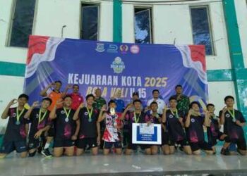 Kejurkot Tangsel U-15 Jadi Ajang Bibit Muda Voli Unjuk Kemampuan