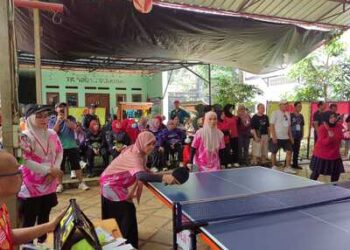 Tenis Meja Jadi Sarana Pemberdayaan Perempuan dan Gaya Hidup Aktif Lintas Generasi di Tangsel