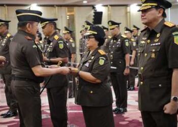 Jaksa Agung RI Lantik Bernadeta Maria Erna Elastiyani Sebagai Kepala Kejaksaan Tinggi Banten
