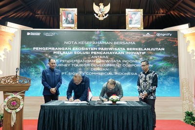Wujudkan Green Destination, ITDC dan Signify Tandatangani Nota Kesepahaman Bersama untuk Penerapan Teknologi Pencahayaan Berkelanjutan