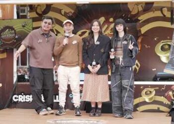 Bandung Pecah! Ribuan Warga Padati Aice Got You! Panggung Crispymu! Bareng Raditya Dika, Danilla & Indahkus