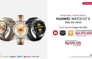 HUAWEI WATCH GT 6 Hadir dengan Warna Brown Terbaru, Tawarkan Gaya Premium dan Daya Tahan Baterai hingga 21 Hari