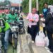 BRI KC Pancoran Berbagi Makanan Jumat Berkah