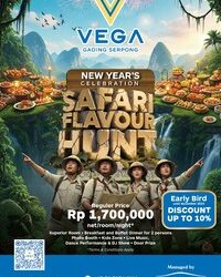 Vega Hotel Gading Serpong Ajak Masyarakat Berburu Sensasi Kuliner di Malam Tahun Baru Melalui “Safari Flavour Hunt”