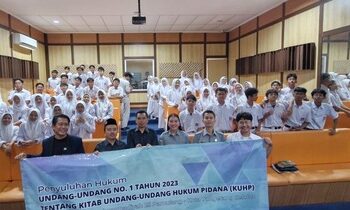 SMA Muhammadiyah 25 Pamulang Gelar Penyuluhan KUHP Baru