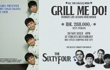 Ibis Styles Serpong BSD City Hadirkan “Grill Me Do!”, Event Grill Spesial dengan Tribute The Beatles