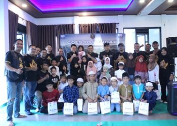 BRI KC Depok Gelar Santunan Anak Yatim