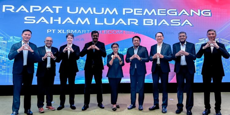 PT XLSMART Telecom Sejahtera Tbk Selenggarakan RUPSLB Setujui Pembagian Tambahan Dividen Tunai Final Senilai Rp. 2,89 Triliun