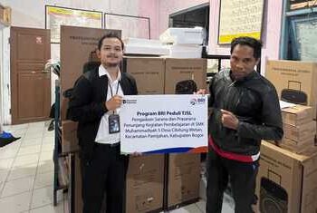 BRI Bogor Dewi Sartika Salurkan TJSL di Beberapa Titik