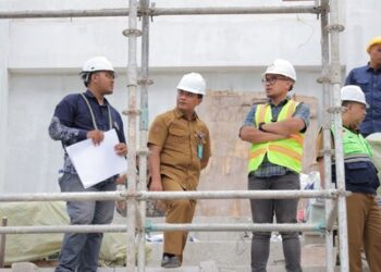 Tinjau Pembangunan GSG Pamulang Tangsel, Pilar: Bisa Dimanfaatkan untuk Kegiatan dan Olahraga Masyarakat