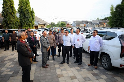 Pilar Tinjau Perayaan Malam Natal, Pastikan Ibadah Berjalan Aman dan Khidmat
