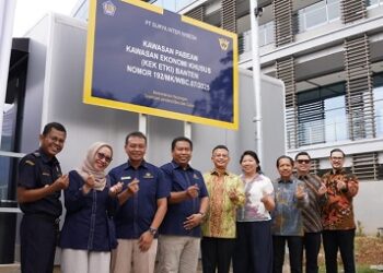 KEK ETKI Banten Resmi Beroperasi dengan Hadirnya Kawasan Pabean, Siap Sambut Investor Baru
