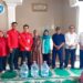 PMI Kota Tangsel Distribusikan Air Minum dan Cek Kesehatan Gratis di Kampung Nambo Serpong