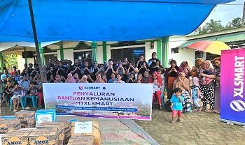 Karyawan XLSMART Salurkan Donasi ke Sumut, Sumbar hingga Pelosok Aceh