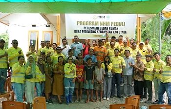 Program Bedah Rumah NHM Peduli Perkuat Upaya Pemerintah Hadirkan Hunian Aman dan Sehat