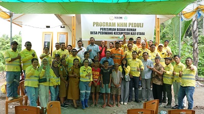 Program Bedah Rumah NHM Peduli Perkuat Upaya Pemerintah Hadirkan Hunian Aman dan Sehat