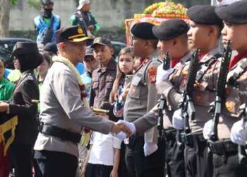 Farewell & Welcome Parade Kapolres Tangerang Selatan