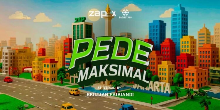 Dua Interpretasi AI Hadirkan Rasa Percaya Diri Lewat Music Video “Pede Maksimal” Project Pop x ZAP