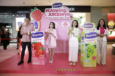 Luncurkan Inovasi Buavita Korean Strawberry dan Korean Muscat Grape, Buavita Hadirkan Keseruan Beauty Padel Pertama di Dalam Mall
