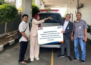 BRI KC Depok Salurkan TJSL Berupa Ambulance Untuk Yayasan Insan Peduli Sejahterah