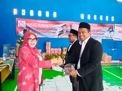 Ketua RW 013 Sukatani Sanuri Resmi Dilantik, Siap Bangun Sinergitas Pembangunan Taman Akasia