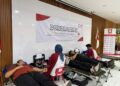Solidaritas Kemanusiaan, Alfamidi Himpun Puluhan Kantong Darah di Tangerang