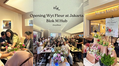 From Gading Serpong to Jakarta, Wyt Fleur Florist Hadir Temani Momen Valentine
