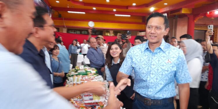 AHY Rayakan Imlek di Tangerang, Sampaikan Pesan Toleransi dan Persatuan Bangsa